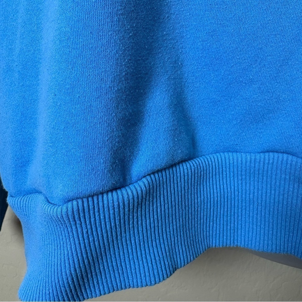 Blue Strawberry Shortcake Sweatshirt Crewneck Relaxed Cozy Fit - Picture 6 of 9